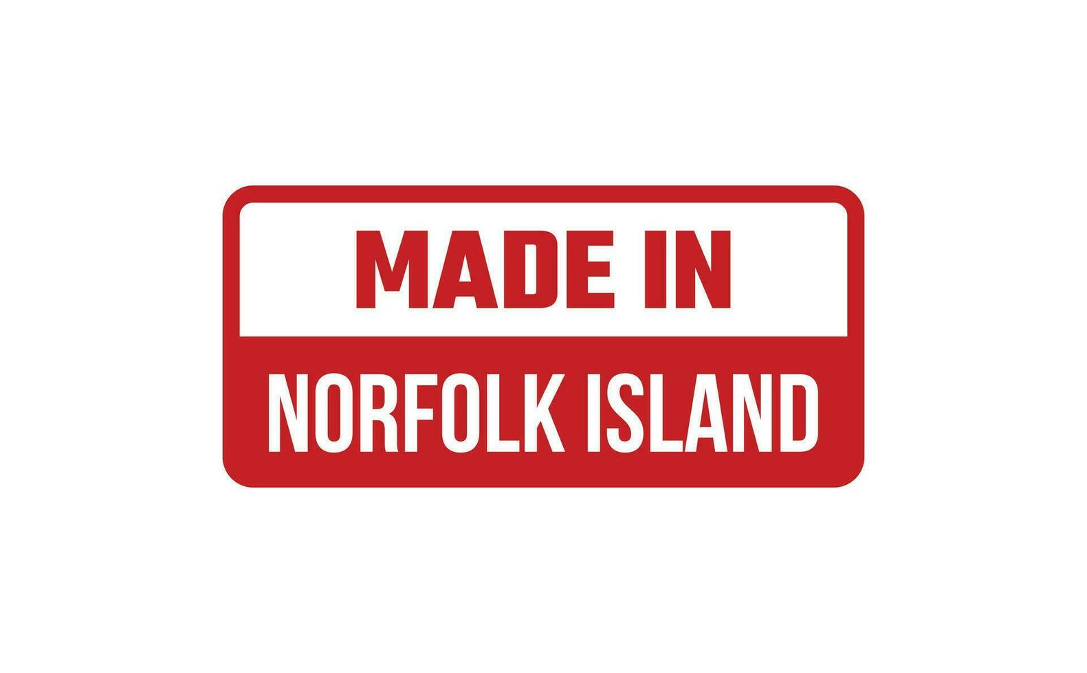 fatto nel norfolk isola gomma da cancellare francobollo vettore