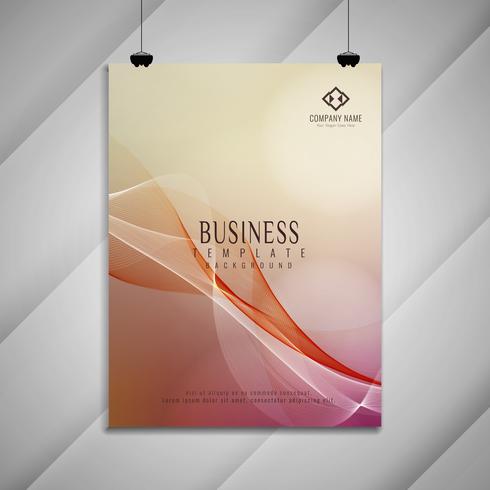 Disegno astratto elegante colorato astratto business brochure vettore