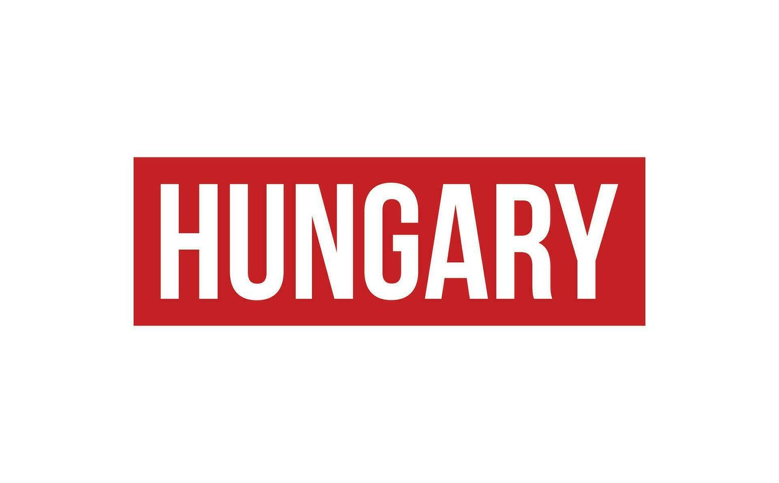 Ungheria gomma da cancellare francobollo foca vettore