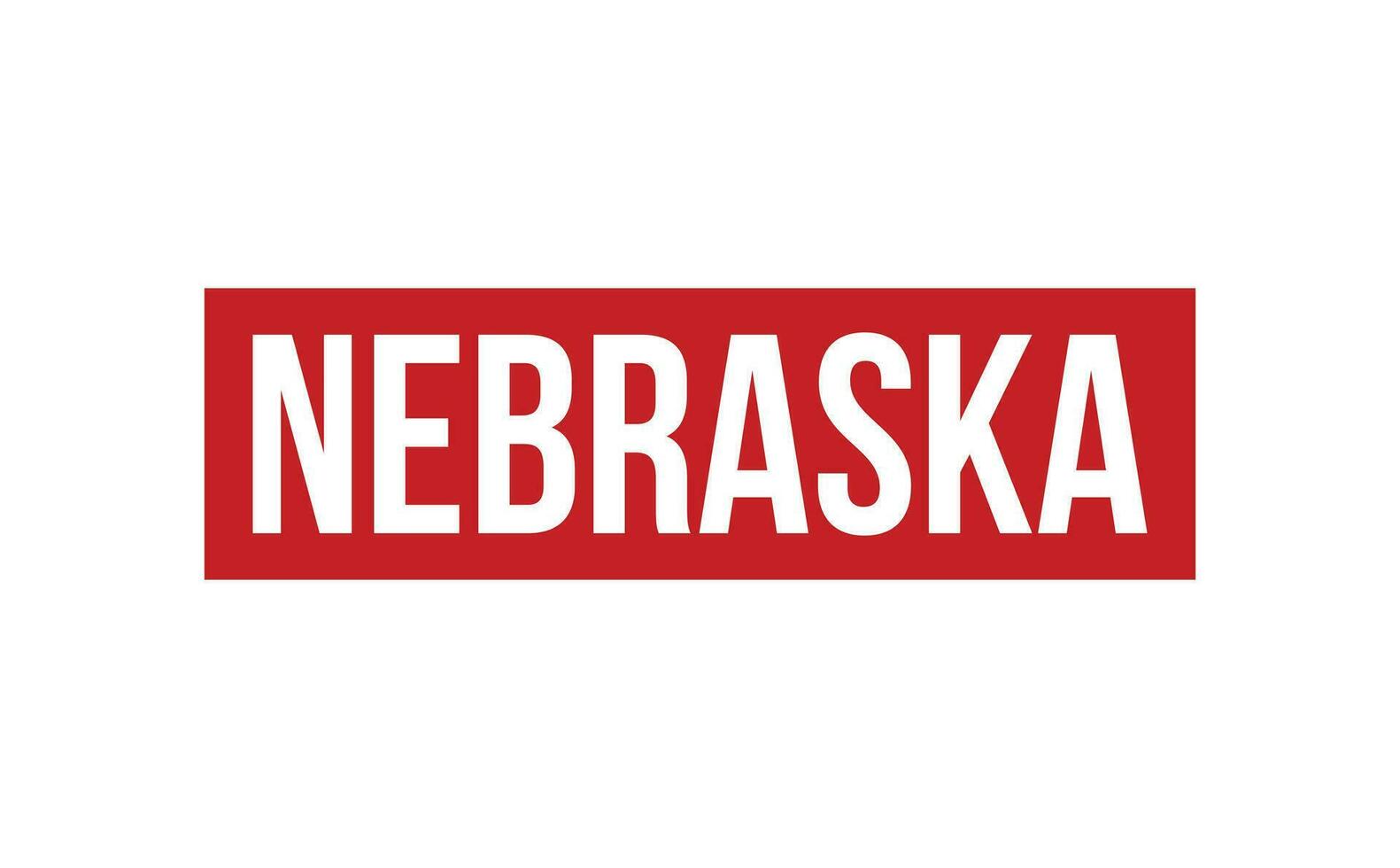 Nebraska gomma da cancellare francobollo foca vettore