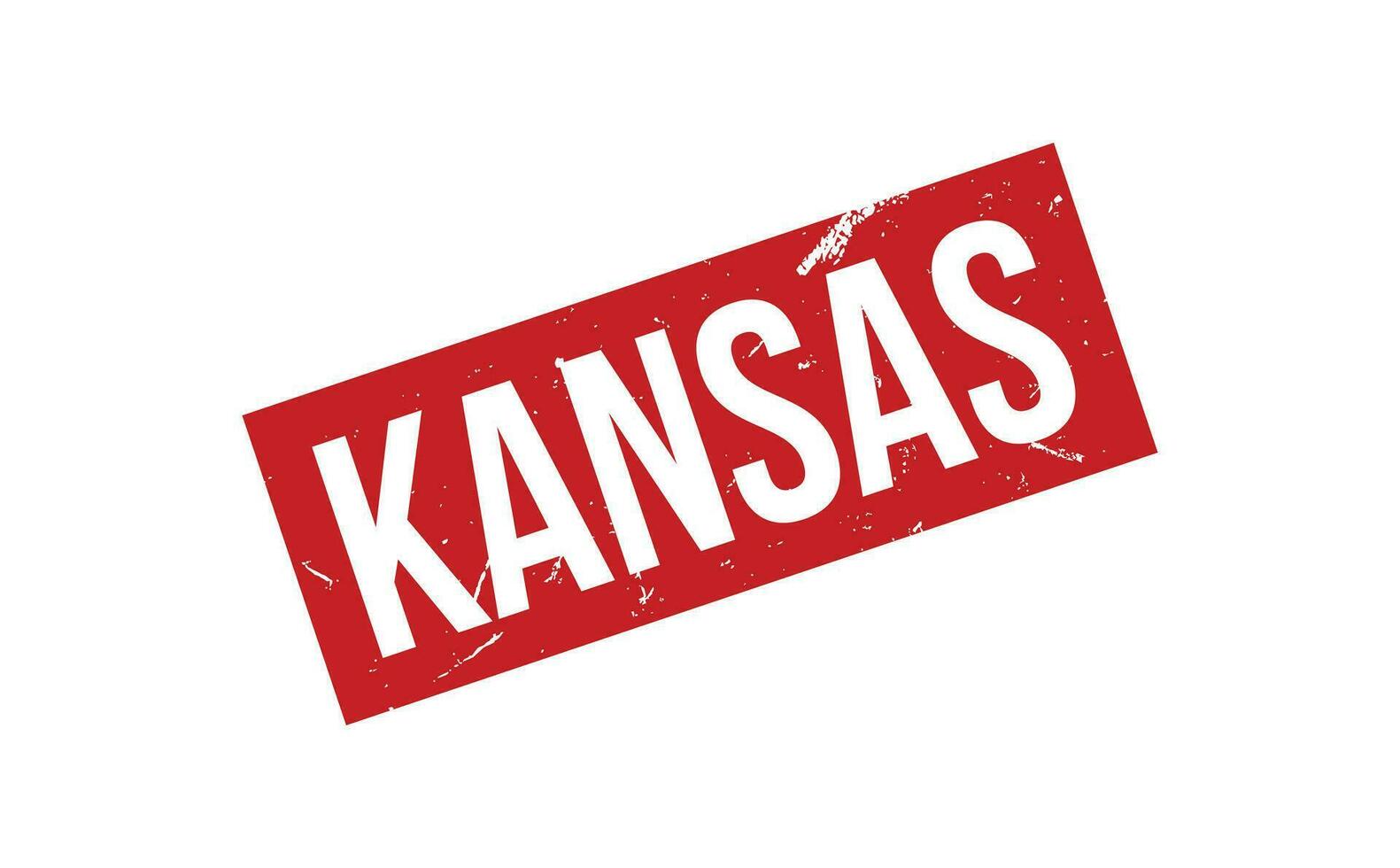 Kansas gomma da cancellare francobollo foca vettore