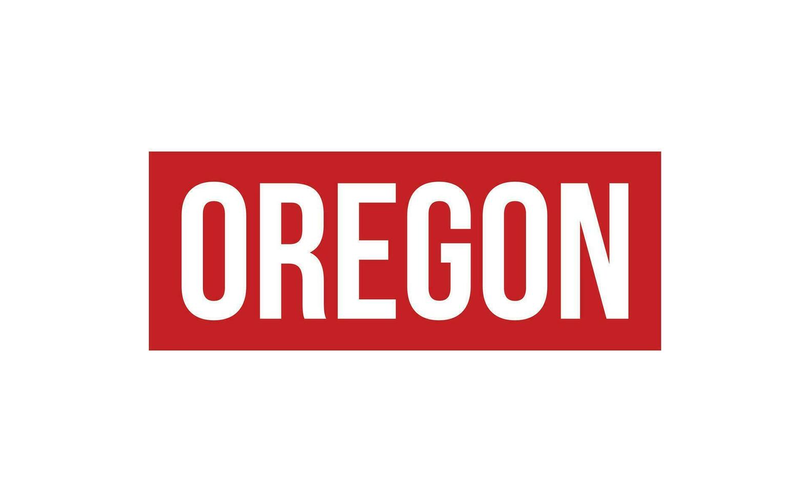 Oregon gomma da cancellare francobollo foca vettore