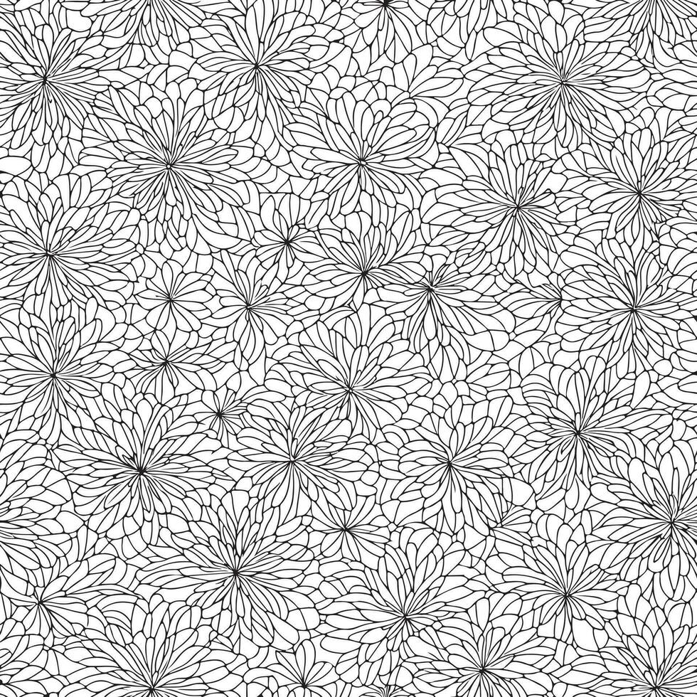 floreale senza soluzione di continuità modello. diagonale fiore Linee modello sfondo. piatto astratto fiore Linee modello. dritto strisce struttura sfondo. linea modello vettore illustrazione sfondo.