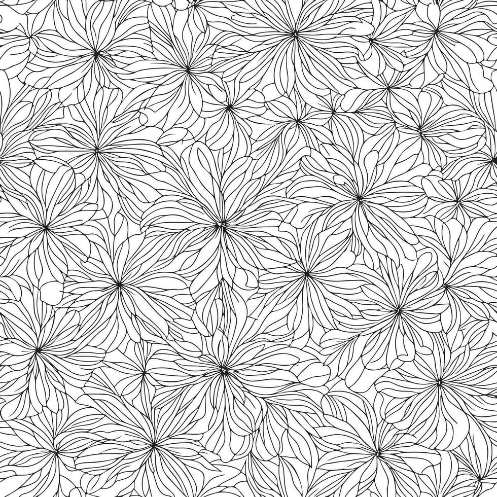 floreale senza soluzione di continuità modello. diagonale fiore Linee modello sfondo. piatto astratto fiore Linee modello. dritto strisce struttura sfondo. linea modello vettore illustrazione sfondo.