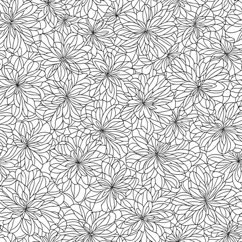 floreale senza soluzione di continuità modello. diagonale fiore Linee modello sfondo. piatto astratto fiore Linee modello. dritto strisce struttura sfondo. linea modello vettore illustrazione sfondo.