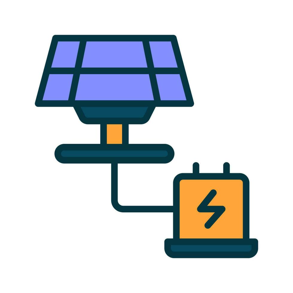solare pannello icona per il tuo sito web, mobile, presentazione, e logo design. vettore