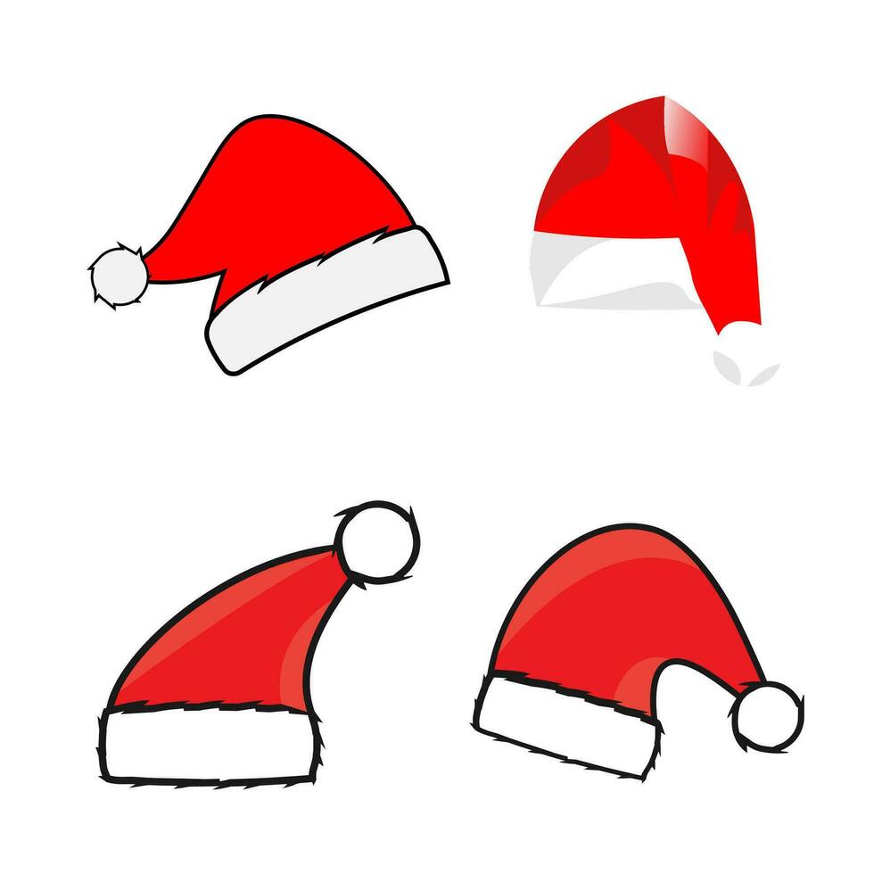 Natale cappello clipart vettore