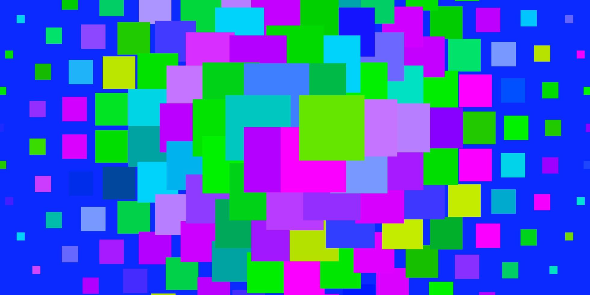 sfondo vettoriale multicolore chiaro con rettangoli nuova illustrazione astratta con motivo a forme rettangolari per pagine di destinazione di siti Web
