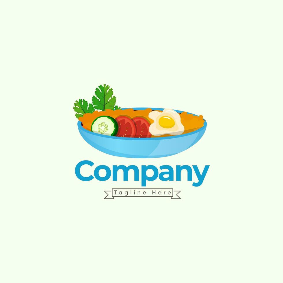 migliore logo per un' ristorante cibo chiamato azienda. creativo cibo attività commerciale logo e icona con vettore illustrazione design. e unico concetto, ciambelle icona cibo logo con bianca sfondo.