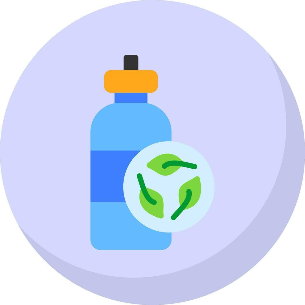 biodegradabile vettore icona design