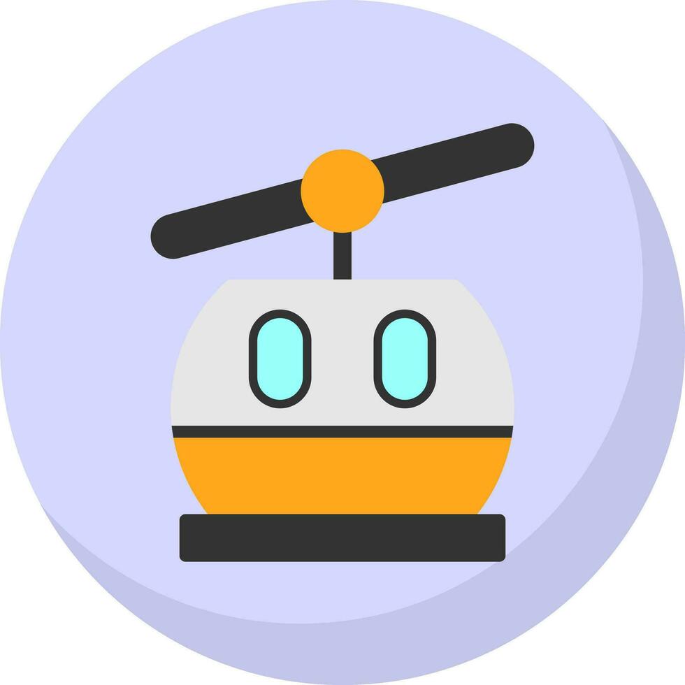 sciare sollevamento vettore icona design
