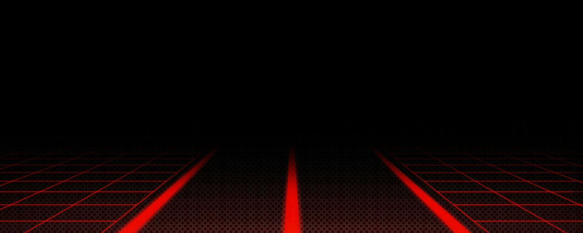 rosso laser griglia informatica newretrowave gioco sfondo vettore