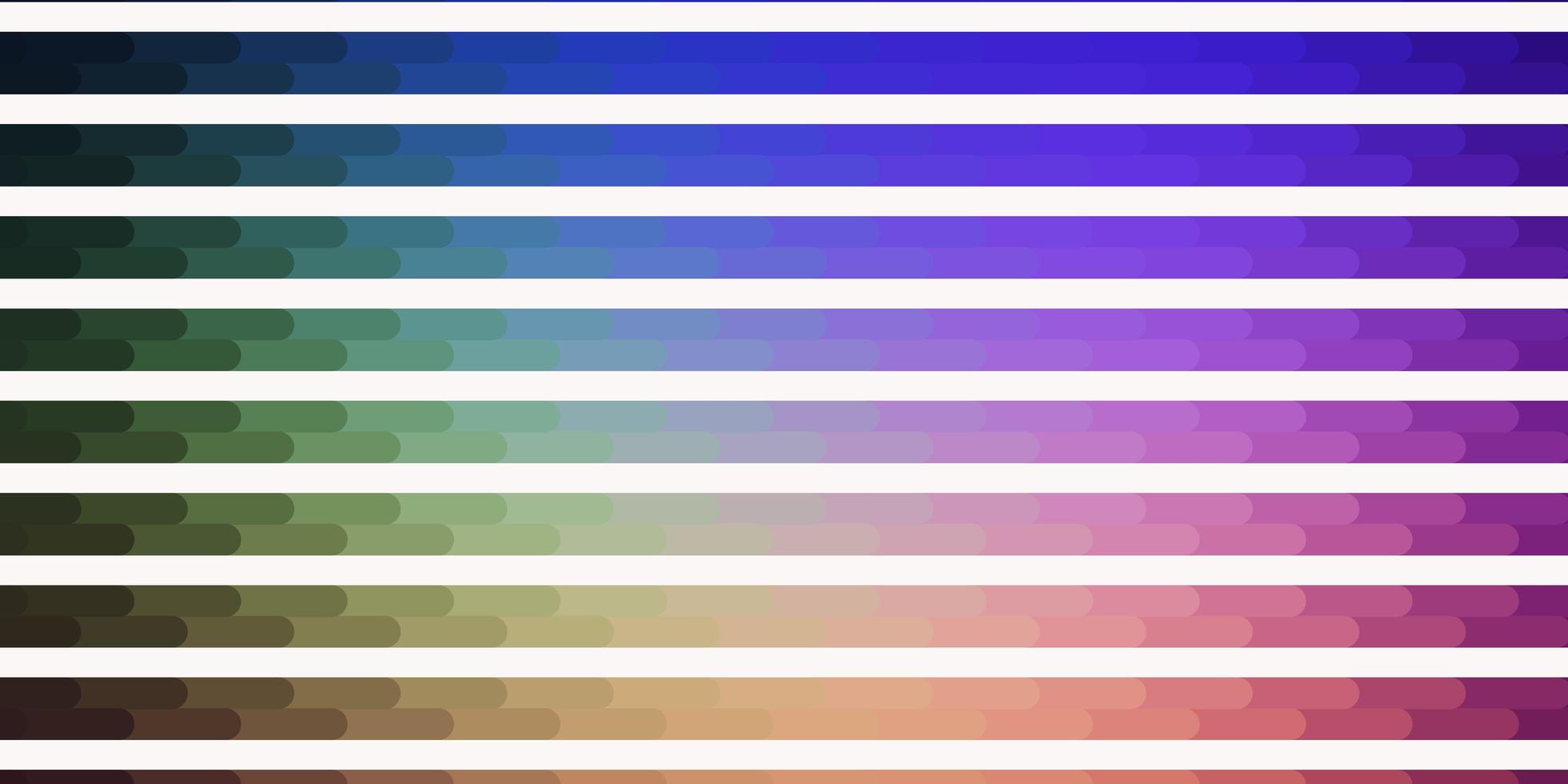 modello vettoriale multicolore chiaro con linee linee ripetute su sfondo astratto con motivo sfumato per opuscoli opuscoli