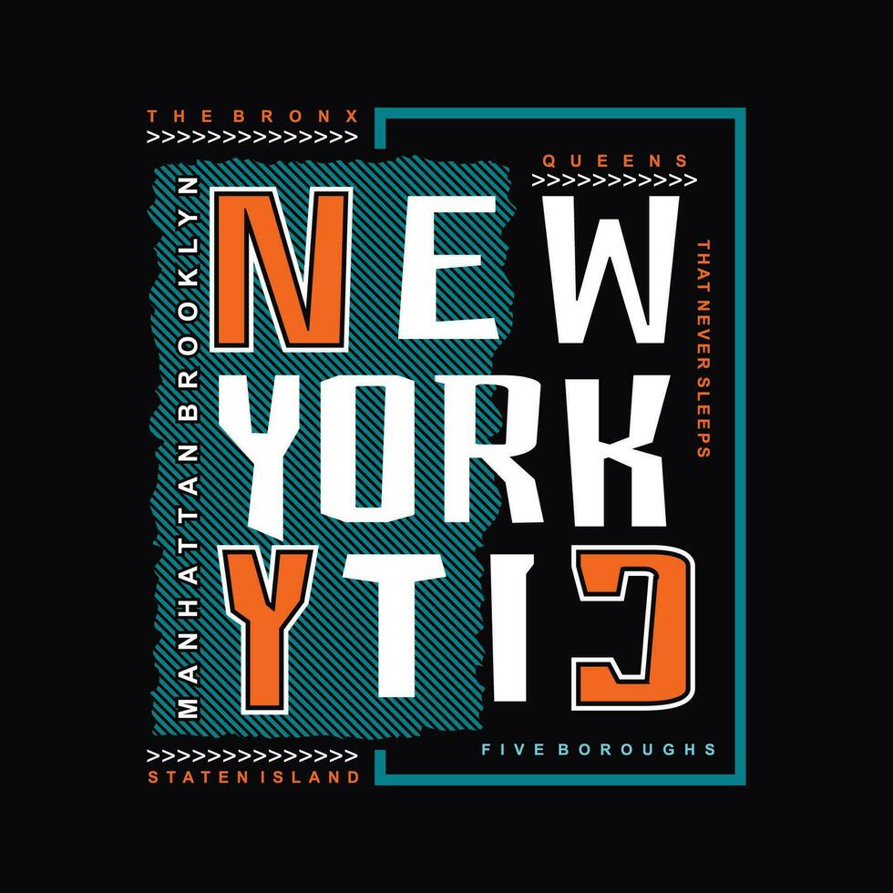 nuovo York città grafico disegno, tipografia vettore, illustrazione, per Stampa t camicia, freddo moderno stile vettore
