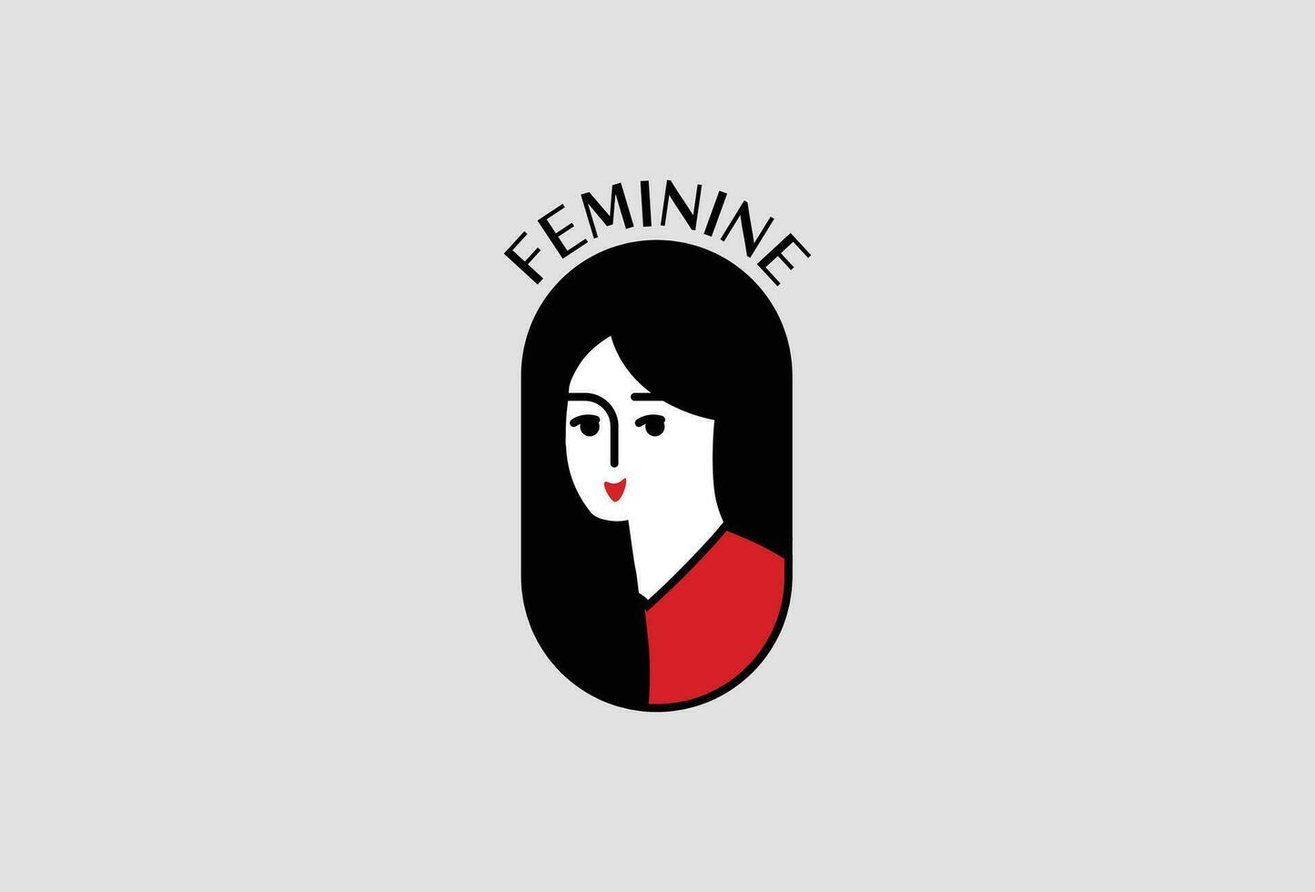 capsula femminile donna avatar illustrazioni 2 vettore