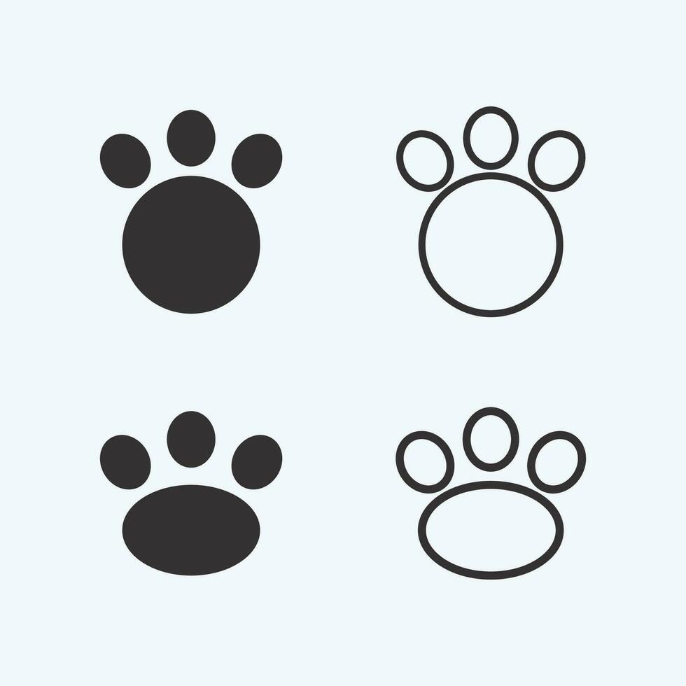 cane logo e icona animale vettore illustrazione design grafico