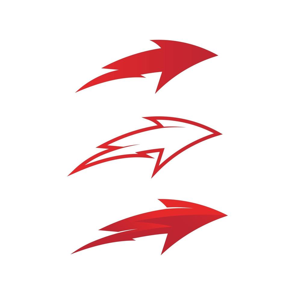dati del logo della freccia e logo e simboli del cavo Internet vettore