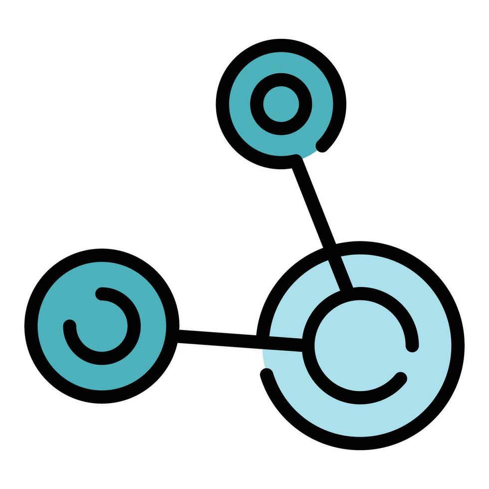 schema Internet icona vettore piatto