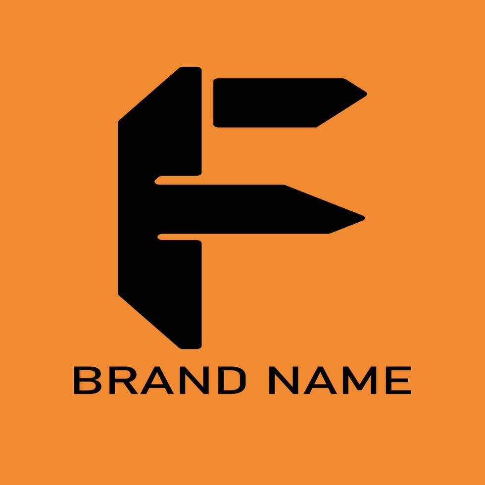lettera f linea logo design. vettore astratto logo design modelli. utilizzabile per attività commerciale e il branding loghi. piatto vettore logo design modello elemento.
