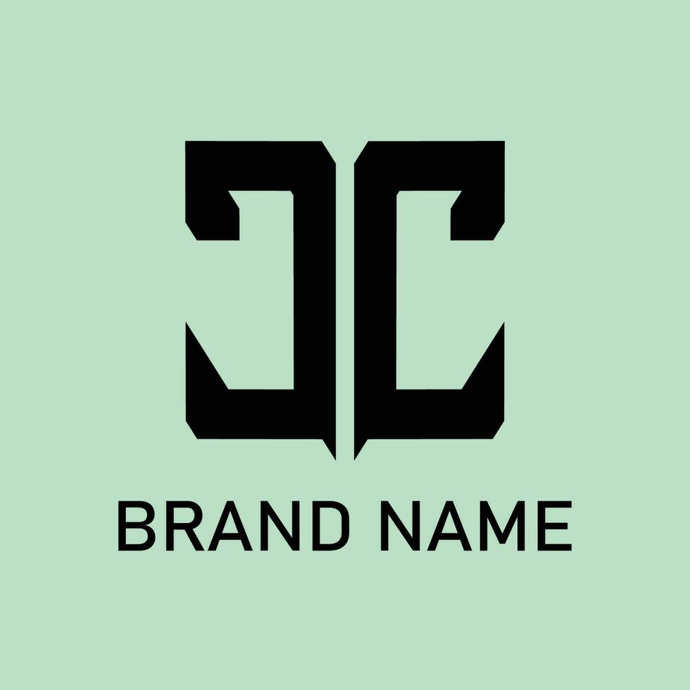 lettera cc linea logo design. vettore astratto logo design modelli. utilizzabile per attività commerciale e il branding loghi. piatto vettore logo design modello elemento.