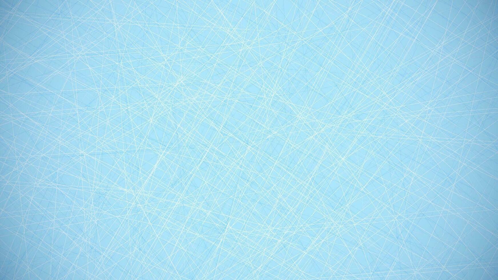blu sfondo con Linee di graffi a partire dal hockey pattini su Ghiaccio. hockey campo copertura. sfondo per gli sport gare. vettore