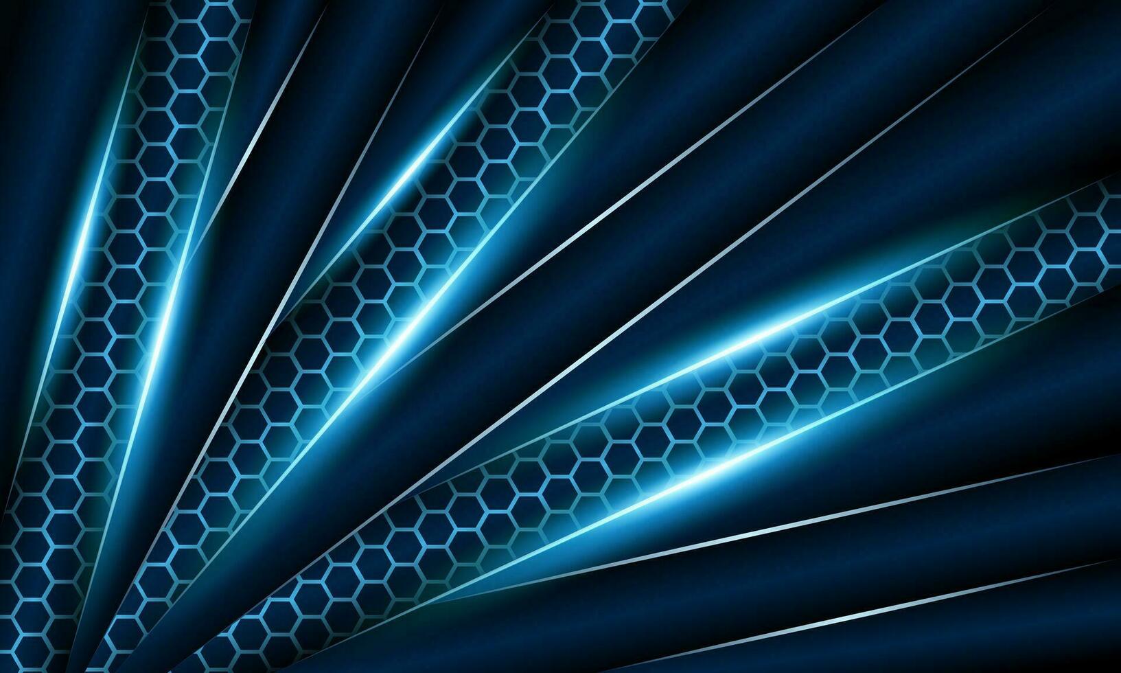 lusso blu astratto moderno sfondo per sociale media design vettore