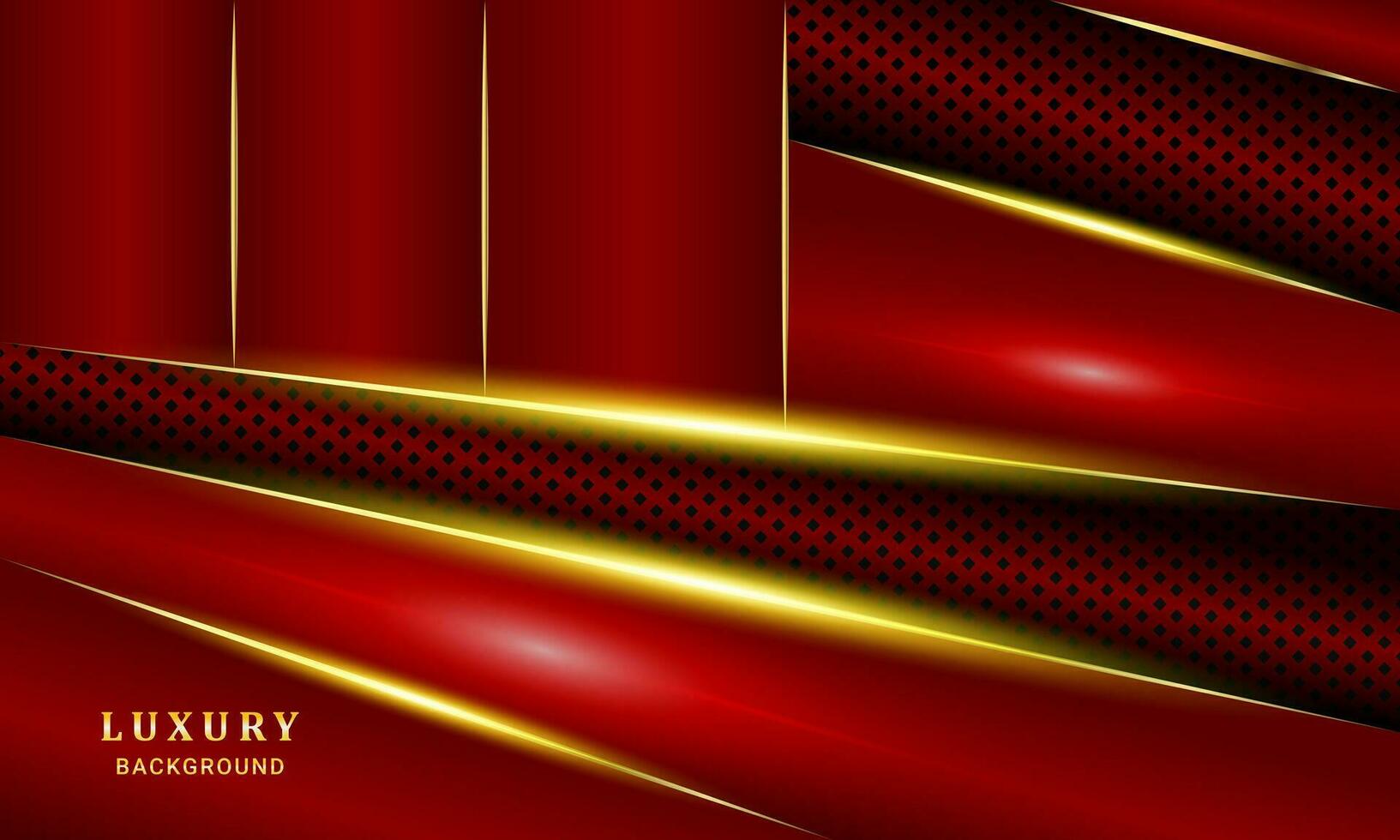 rosso oro moderno astratto sfondo per sociale media design sfondo vettore