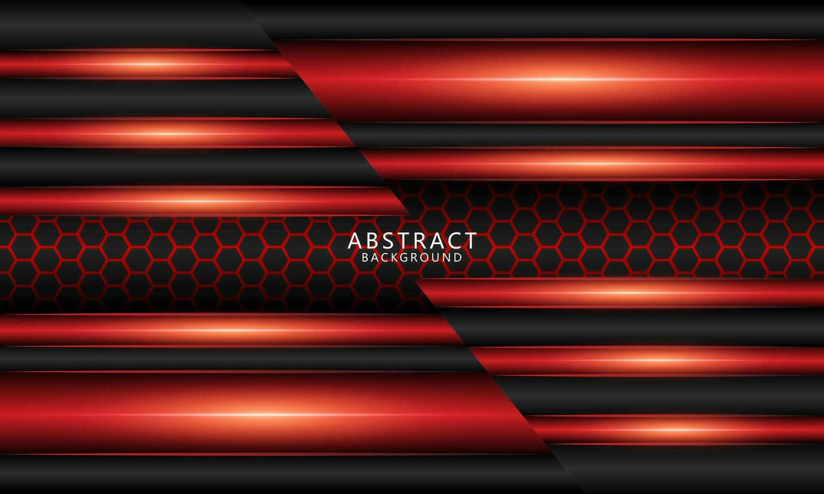 rosso nero moderno astratto sfondo per sociale media design sfondo vettore