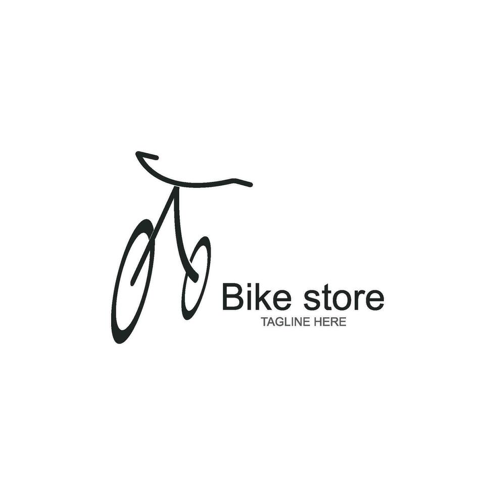 bicicletta. bicicletta icona vettore