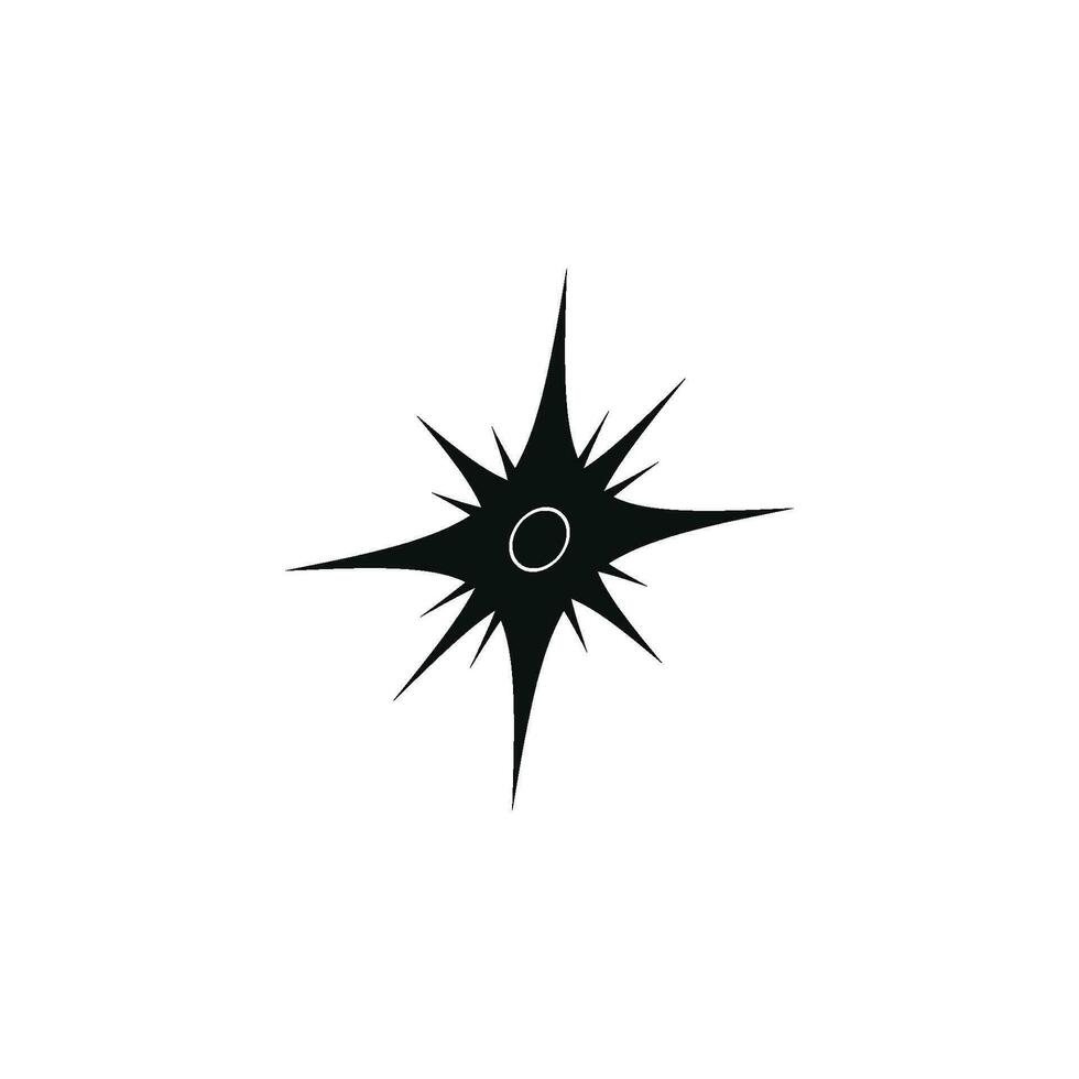 modello di logo stella vettore