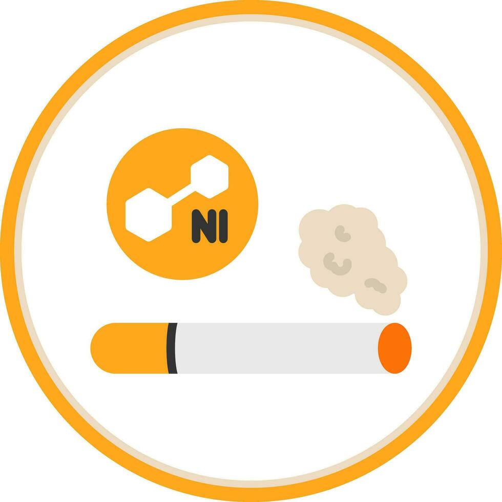 nicotina vettore icona design