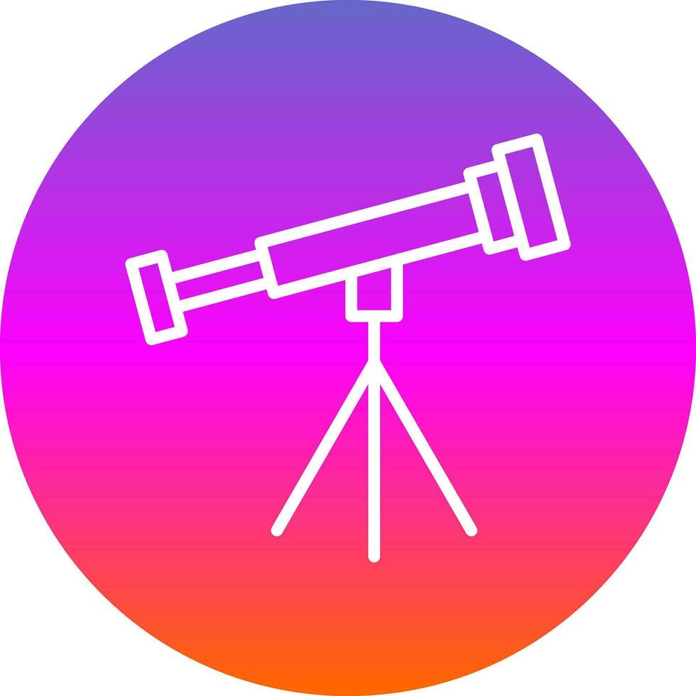 telescopio vettore icona design