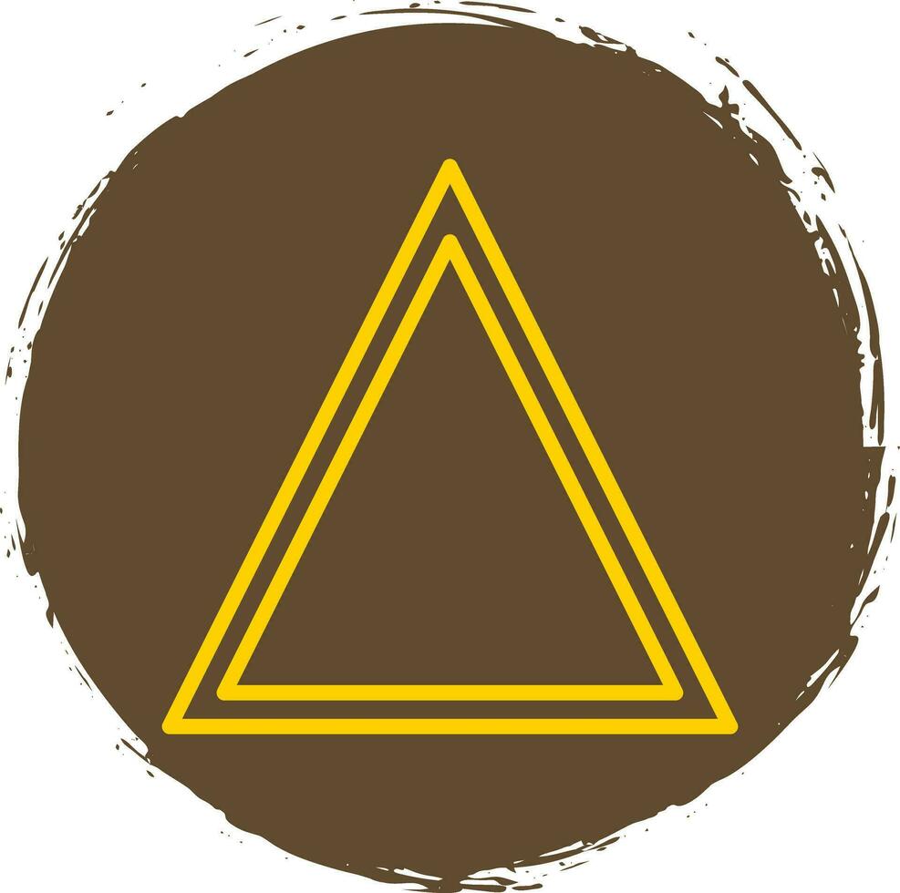 triangolo vettore icona design