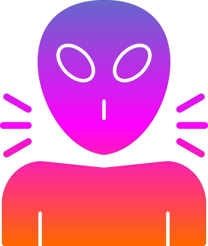 alieno vettore icona design