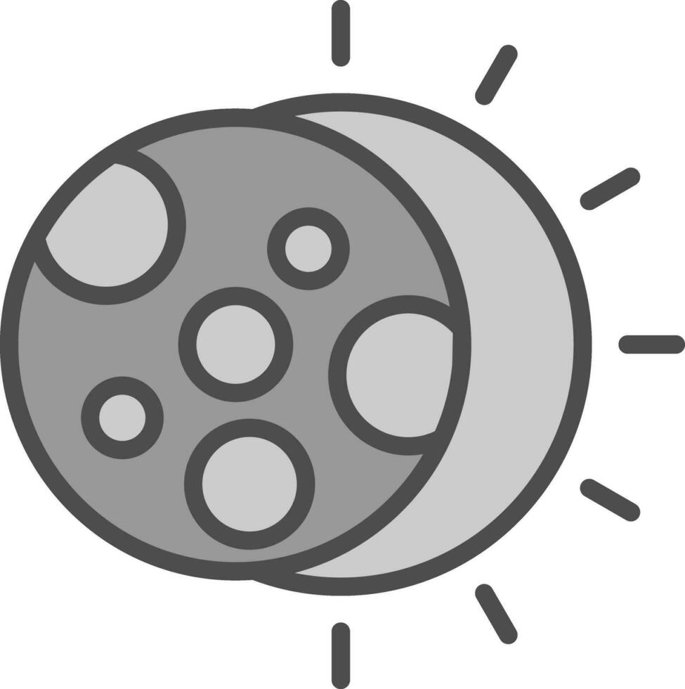 eclisse vettore icona design