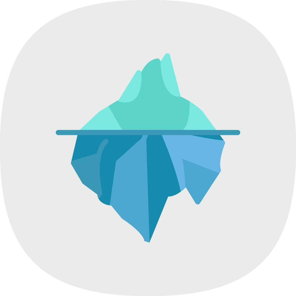 iceberg vettore icona design