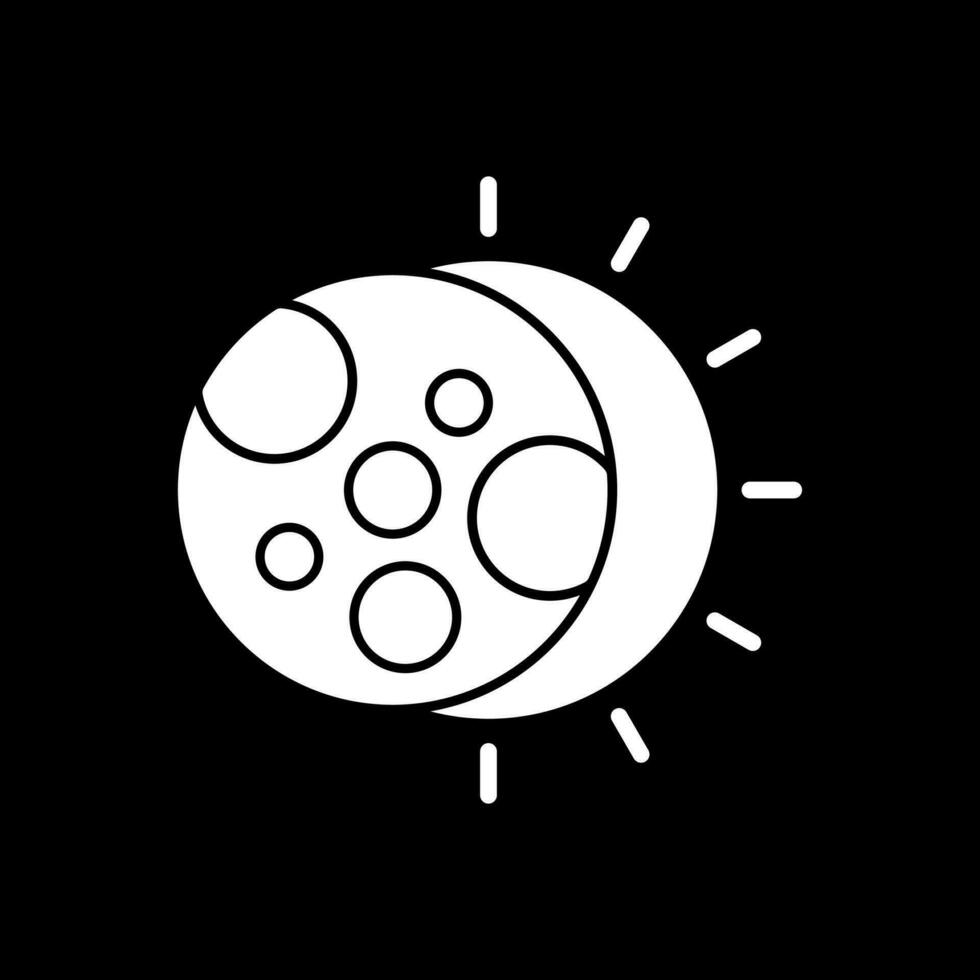 eclisse vettore icona design