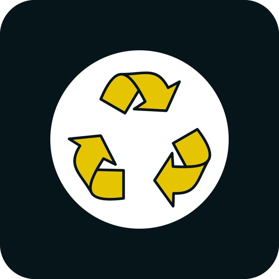 riciclare vettore icona design