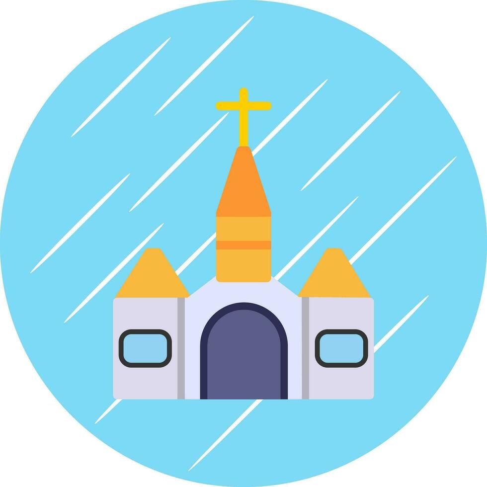 Cattedrale vettore icona design