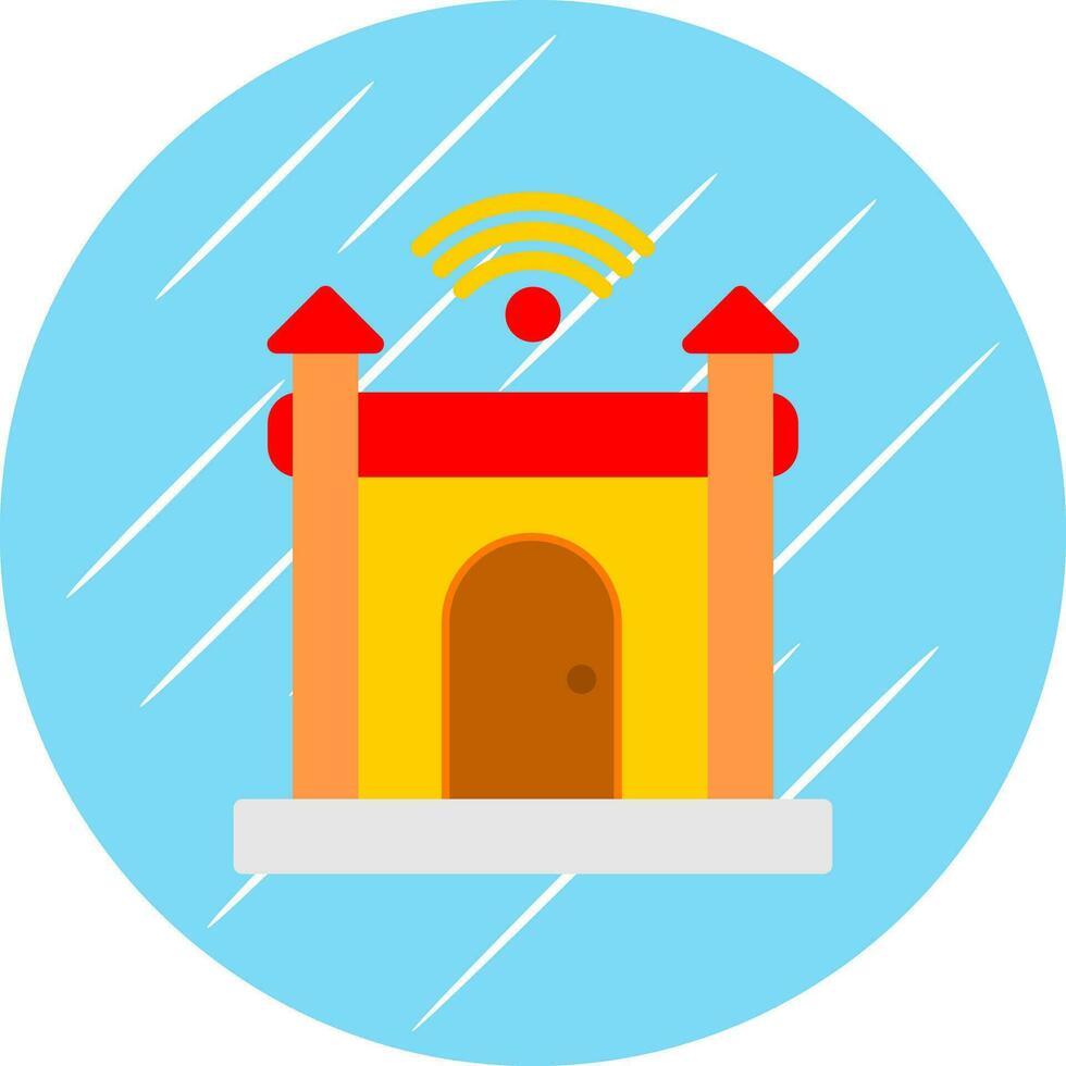 buongiorno cancello vettore icona design