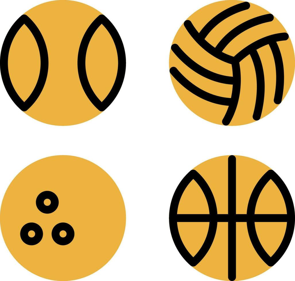 palle vettore icona design