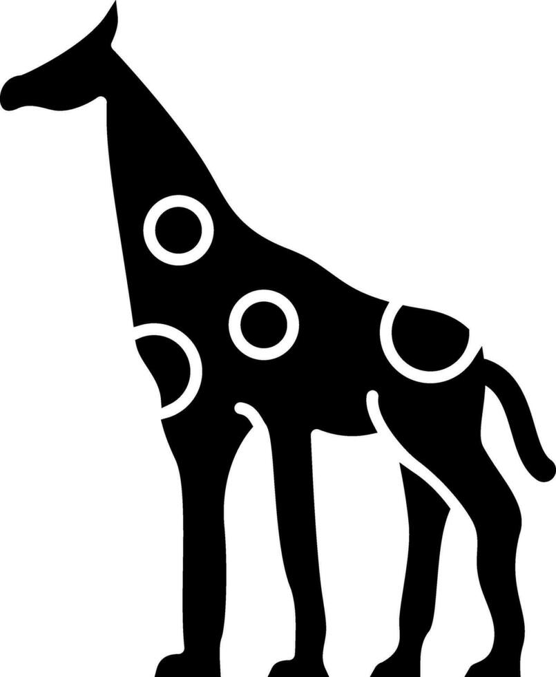 giraffa vettore icona design