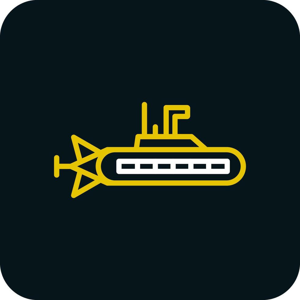 sottomarino vettore icona design