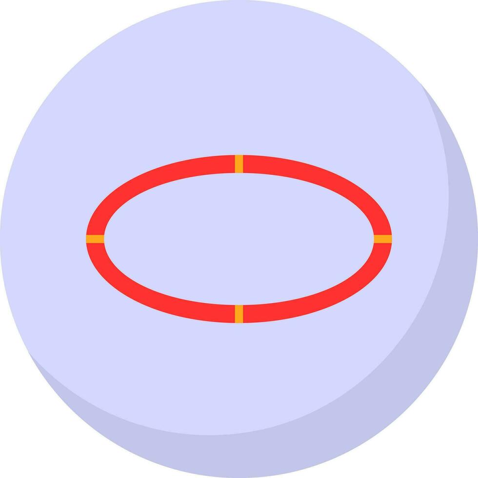 hula cerchio vettore icona design