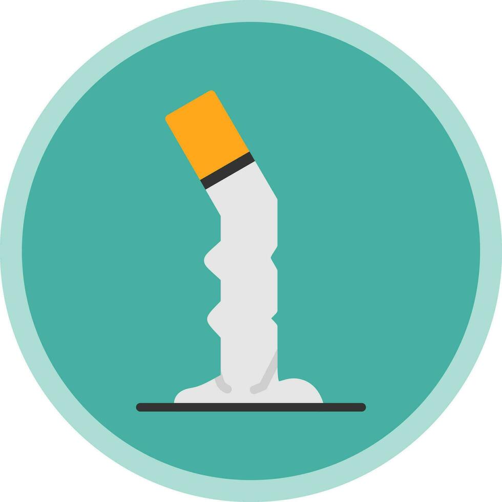 sigaretta culo vettore icona design