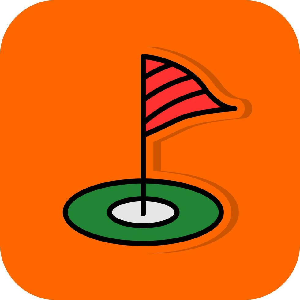 mini golf vettore icona design