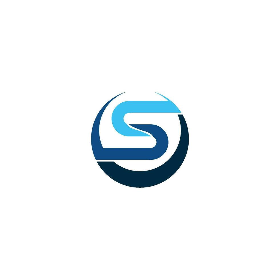 S logo e S lettera design vettore attività commerciale logo