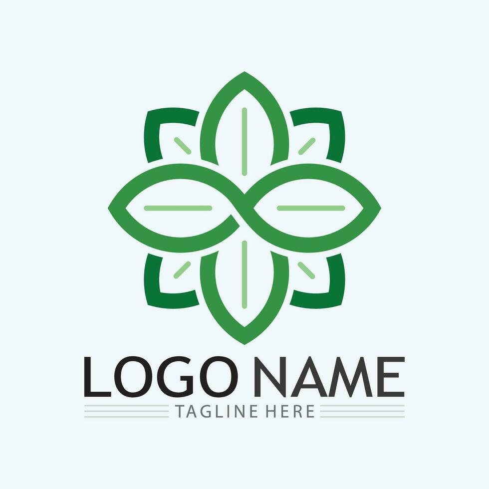 albero logo icona illustrazione vettoriale design.vector silhouette di un albero modelli di albero logo e radici albero della vita design illustrazione