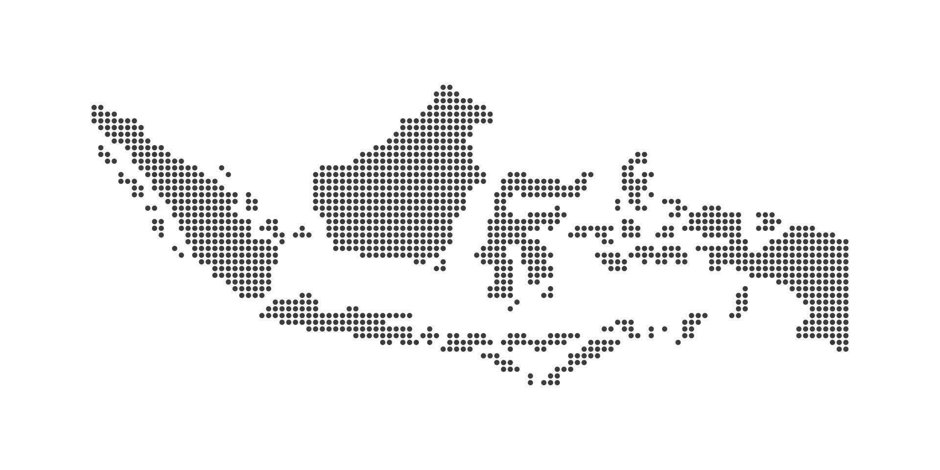 indonesiano carta geografica vettore illustrazione. indonesiano carta geografica icona