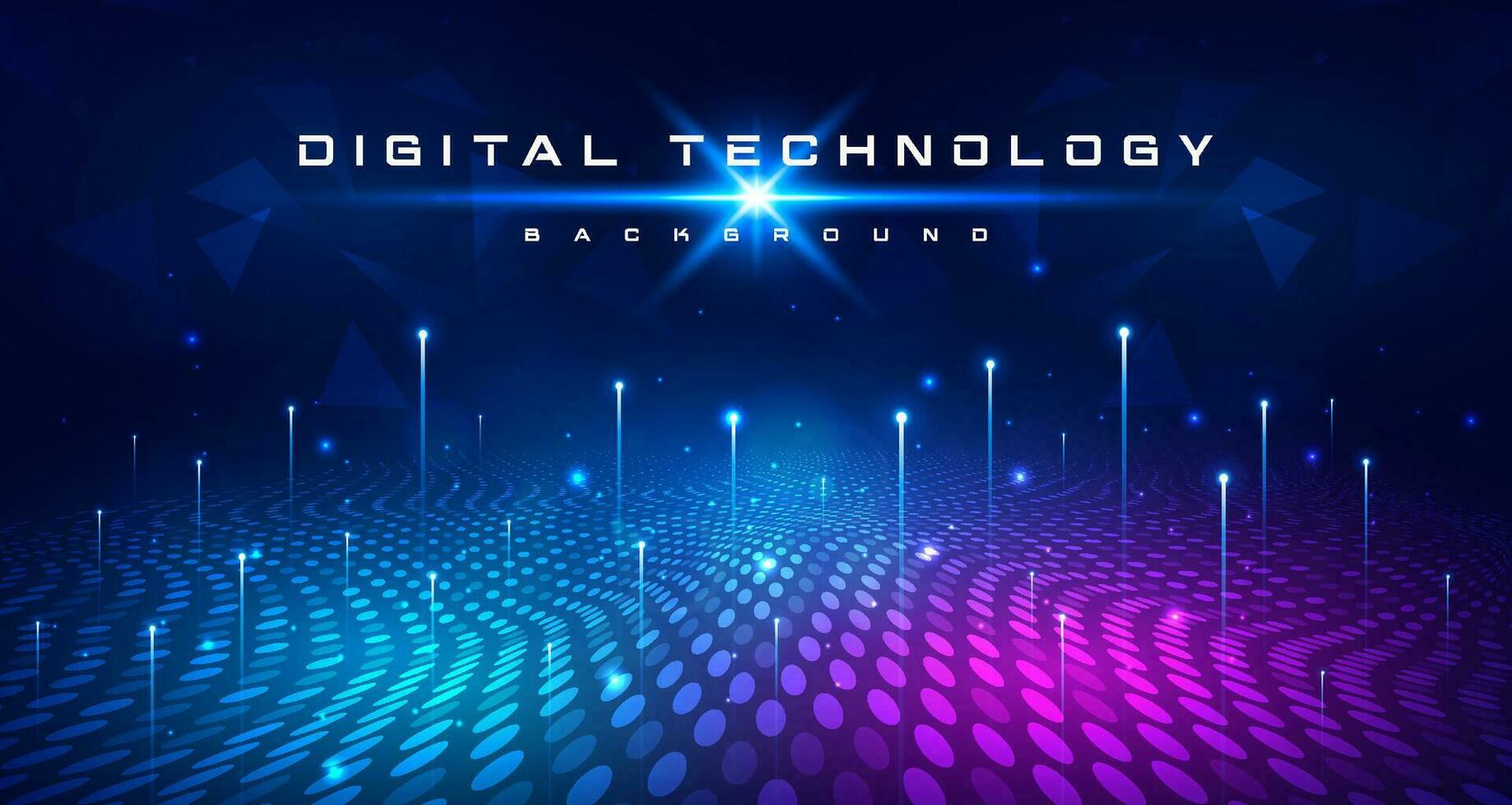 digitale tecnologia metaverso neon blu rosa sfondo, informatica informazione, astratto velocità Collegare comunicazione, innovazione futuro meta tecnologia, Internet Rete connessione, ai grande dati, illustrazione 3d vettore